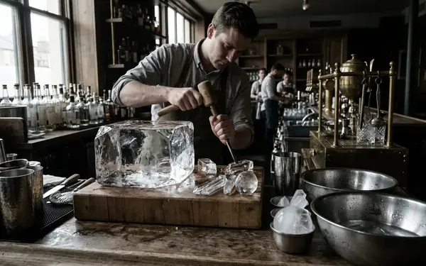 The Anatomy of Artisanal Ice: How Temperature and Dilution Shape Your Drink