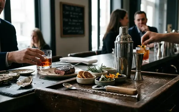 Cocktail Pairings for Seafood, Steak, and Small Plates
