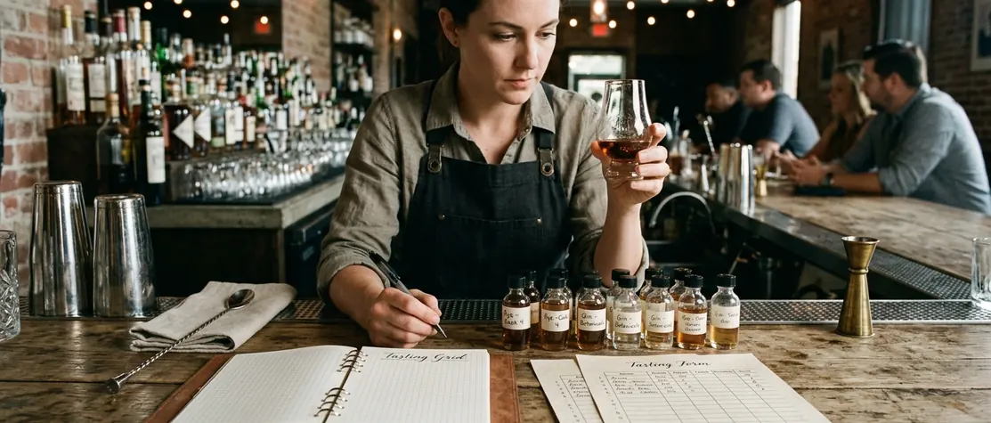 Tasting grid